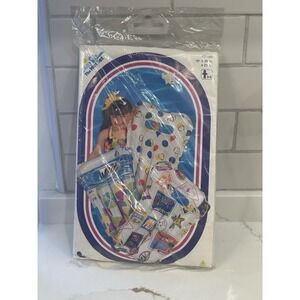 Vintage Intex The Wet Set Pool Float Raft 1996 30" x 21"‎ Dots Abstract Sealed